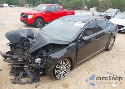 2016 Kia Cadenza Premium из США, поврежденный, VIN KNALN4D77G5215611